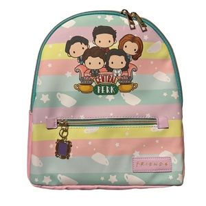 Friends Central Perk Women's Mini Backpack Pastel Bioworld